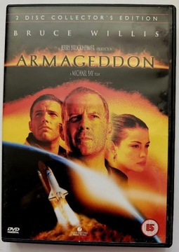 Armageddon Bruce Willis film dvd kolekcjonerskie
