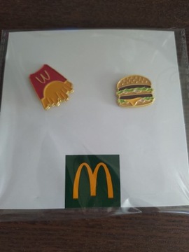 Przypinka reklamowa McDonald's 