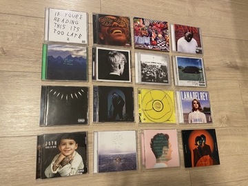 Zestaw Płyt CD (Kanye West, Kendrick Lamar itp.)