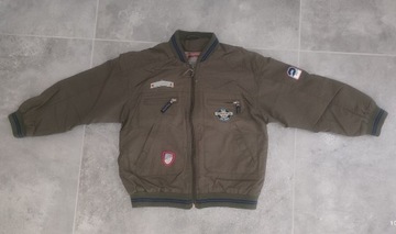 Kurtka Funky Boy r. 6 lat pilotka bomberka khaki