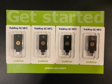 Klucz zabezpieczający USB Yubico YubiKey 5C NFC
