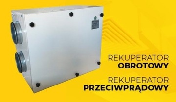 REKUPERATOR 350 wymiennik obrotowy NOWY faktura