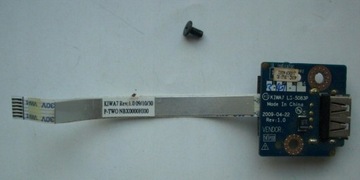 Części Lenovo G550 G555 : Moduł USB gniazdo taśma