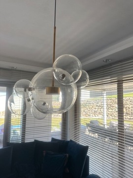 Szklana Lampa bubble 6 