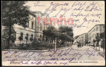 OSTRÓW WLKP. Ostrowo Gymnasialstrasse 1911