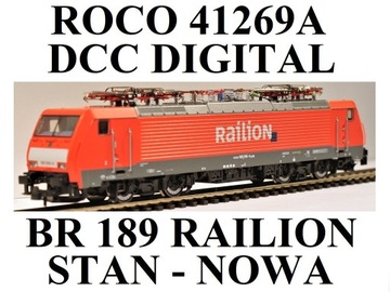 GLEDZIU KOLEJKA PIKO - LOKOMOTYWA ROCO BR 189 DCC