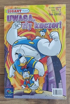 Komiks Gigant: Uwaga, zły kaczor! Tom 33