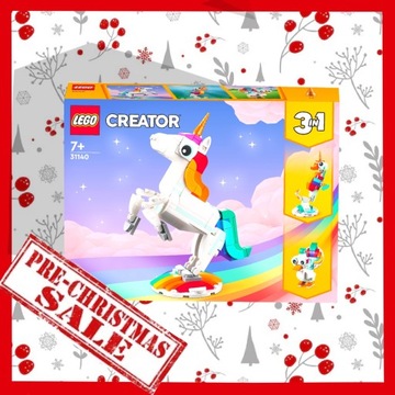 KSIĘŻNICZKI.LEGO Creator 31140 Magiczny Jednorożec