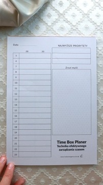 Time Box Planer 