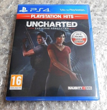 Uncharted: Zaginione Dziedzictwo (Ideał) PS4 PL