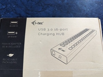 Hub USB I-Tec 16 port USB 3.0 jak nowy