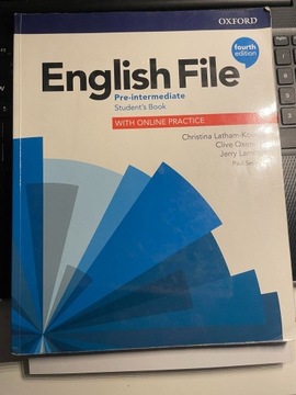 English File pre intermediate 4th edition