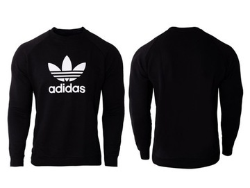 Bluza Adidas Trefoil męska czarna rozm. L jak 2XL