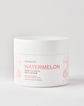 SWEDERM WATERMELON Cukrowo-solny peeling do ciała