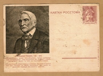 Kartka pocztowa Aleksander Fredro