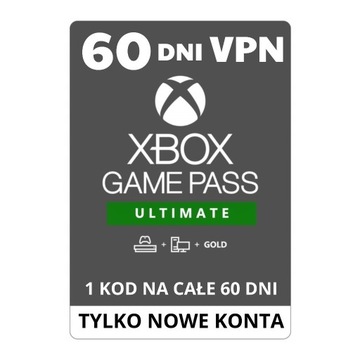 Xbox GamePass Ultimate 2 Miesiace