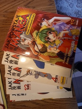 Jak powstaje manga 5 książek 