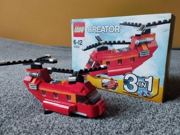 LEGO Creator 3w1 31003 Czerwony śmigłowiec