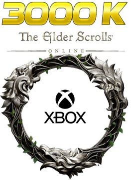 THE ELDER SCROLLS ONLINE 3000K GOLD ZŁOTO XBOX ESO