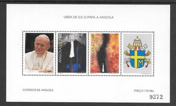 Jan Paweł II,Angola ,Wizyta 
