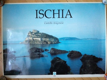 Plakat Ischia wydany przez Prowincję Neapol