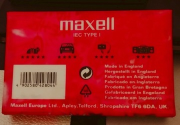 KASETA maxell typ 1 UR 90