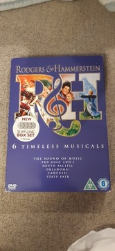 6 dvd ponadczasowe musicale rodgers & hammerstein