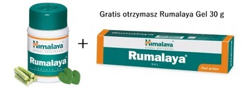 Rumalaya 60 tabletek plus Rumalaya Gel Himalaya