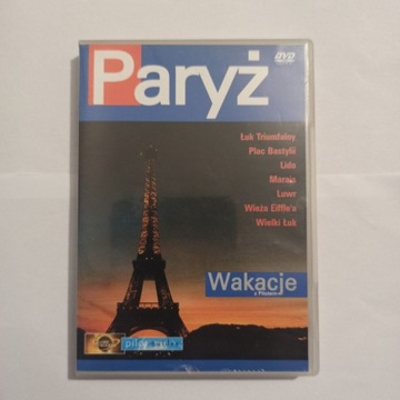 Paryż Wakacje z pilotem przewodnik na DVD