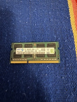 Kość pamięć ram ddr3 SAMSUNG 4gb 