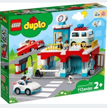 LEGO 10948 Duplo Parking piętrowy i myjnia