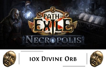 Path of Exile PoE Liga Necropolis 10x Divine Orb