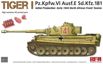 98 RFM 5001U TIGER I Ausf. E INITIAL TUNISIA