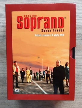 Rodzina Soprano - kultowy serial HBO - sezon 3 DVD