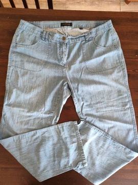 Damskie spodnie Jeansowe letnie rozm. 48 Tchibo