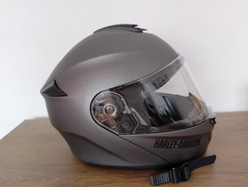 Kask Harley-Davidson z Intercomem Szary Mat r. XL 