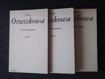 ELIZA ORZESZKOWA - NAD NIEMNEM 3 TOMY KOMPLET