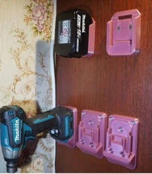 Makita 18V uchwyty, wieszaki do wkretarek, elektro