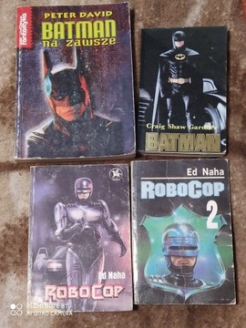 Batman, Robocop 4 książki