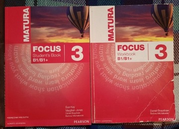 Matura Focus 3 B1/B1+ książka + ćwiczenia 