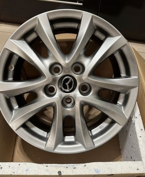 4 szt felgi ALU 16x6,5J ET50 Mazda OE /regeneracja