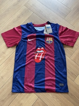 Koszulka piłkarska Barcelona 2023/2024 The Rolling Stones rozmiary S,M,L