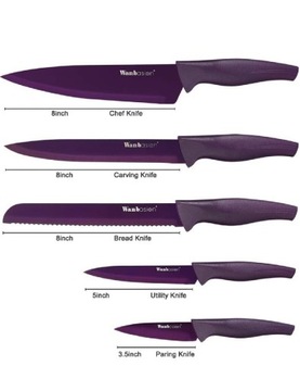 Wanbasion zestaw noże kuchenne 