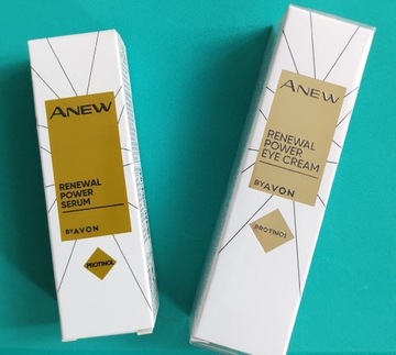 Avon Anew renewal power serum 10ml + eye cream 15 ml protinol