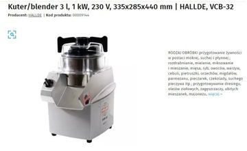 Blender gastronomiczny VCB-32 