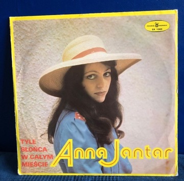 ANNA JANTAR - TYLE SŁOŃCA W CAŁYM MIEŚCIE LP 1974