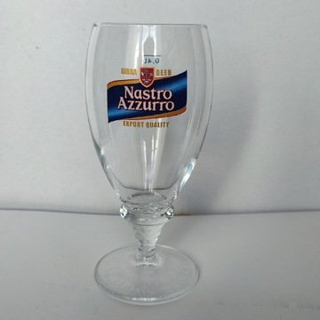 Włoska szklanka Nastro Azzurro 0,4l
