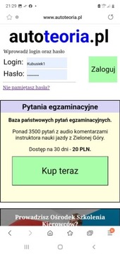 Pytania egzaminacyjne na prawo jazdy, nauka jazdy