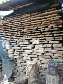 Sezonowane deski drewniane dąb jesion 