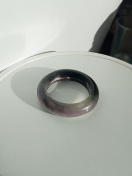 Unikalny, ręcznie wykonany pierścionek. P11